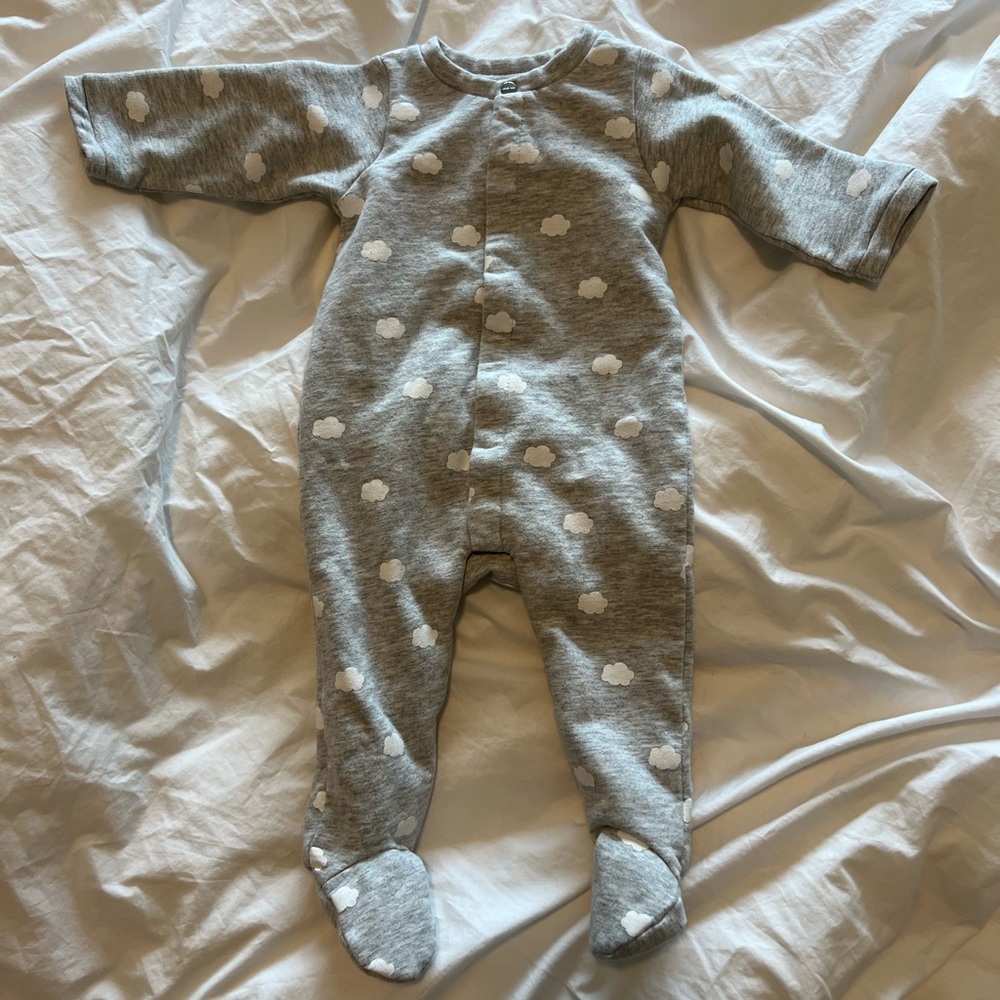 NWOT Jacadi Baby Sleeper 6m size